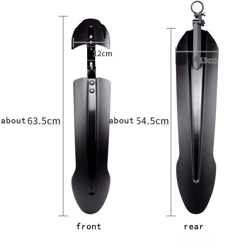 Bike Fenders Manufacturer - Hot Sell Polypropylene PP Plastic Fat Bike Snow for 26 Inch 27.5 Inch Fat Bike