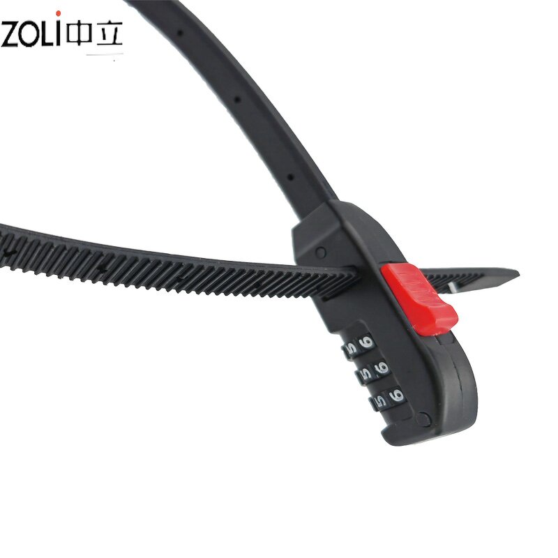 Scooter Helmet Lock Manufacturer - ABS+Stainless Steel Bike Motorcycle 3-digit Password MULTI-PURPOSE Bicycle Accessories