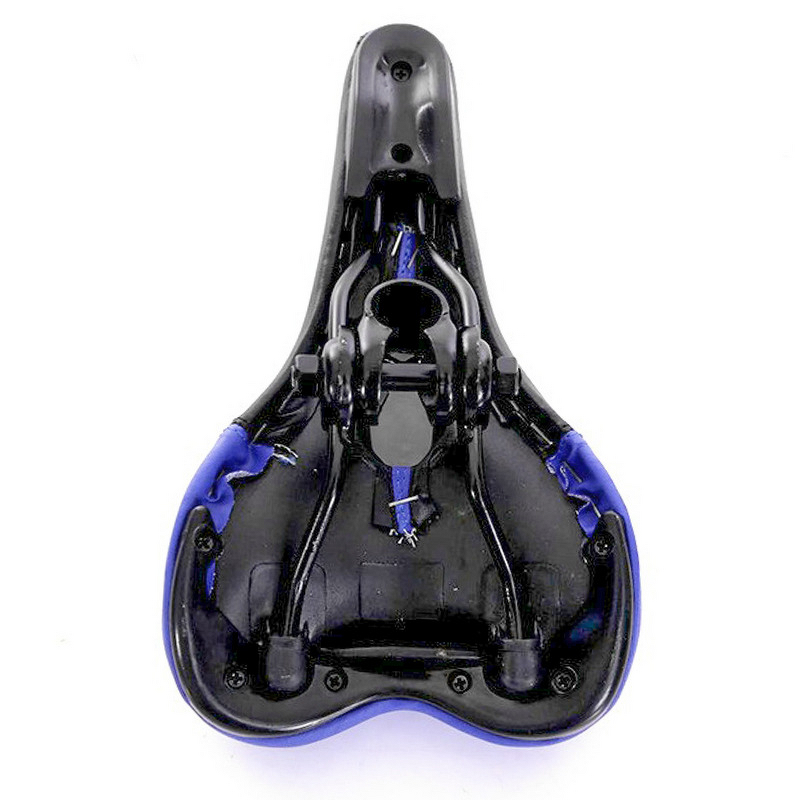 Bicycle Seat Cushion Manufacturer - Mountain Hollow High-Elastic Leather Soft Medium Hole Breathable Colorful Design