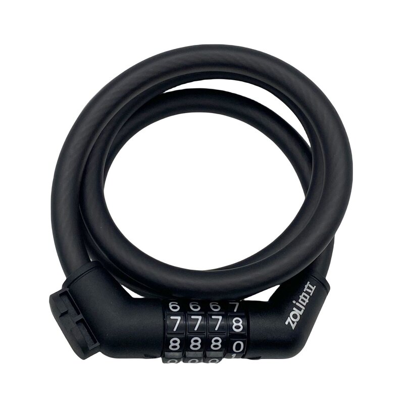 Bicycle Lock Manufacturer - Theft 4 Digital Code Combination Steel Cable for Mountain Bike Road Bike