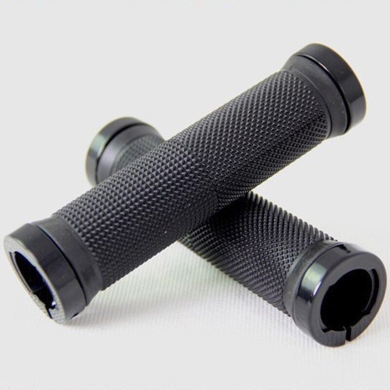 Mountain Bike Handlebar Grip Manufacturer - New Aluminum Alloy Double Locking Cover Set Super Comfortable