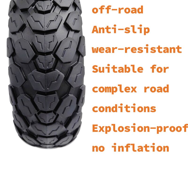 Solid Tire Manufacturer - Rubber Non-Slip Off-road 10X3.0 255x80 for ZERO E-Scooter KUGOO M4 G2 Max Parts