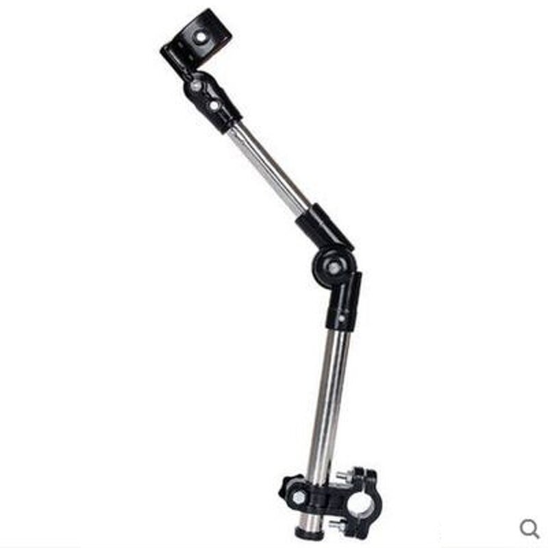 Cycling Umbrella Bracket Manufacturer - Universal Foldable Adjustable Stainless Steel for Wheelchair Bicycle Stroller