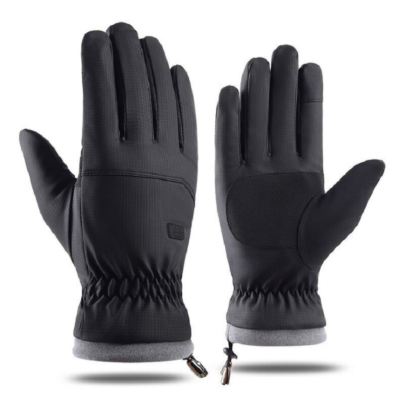 Motorcycle Gloves Manufacturer - 2022 Winter Waterproof Full Finger Racing Fleece Touch for Winter Thermal