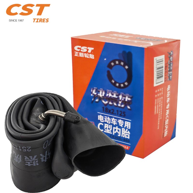 Inner Tube Manufacturer - C S T C Type Quick Release 14/16/18/20/22/ Inch Linear Straight and Curved Value for Electric Bicycle