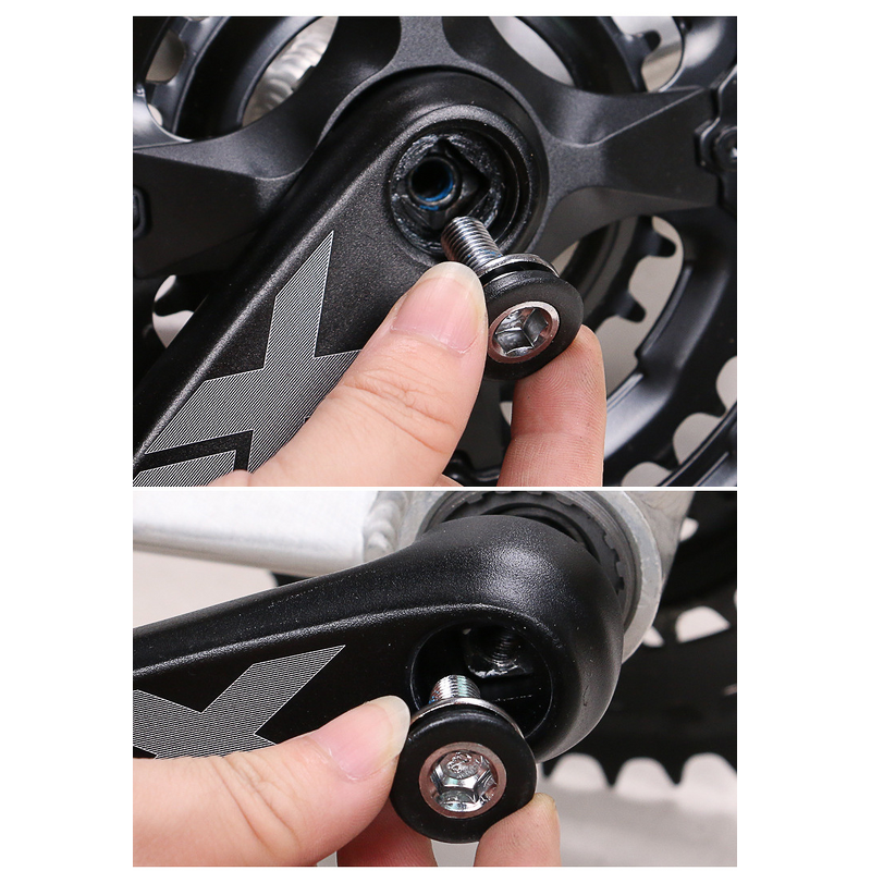 Bicycle Bolts Manufacturer - Bike Hex Head Crank Arm 8mm X 15mm Bolt Screws Capless Bottom Bracket