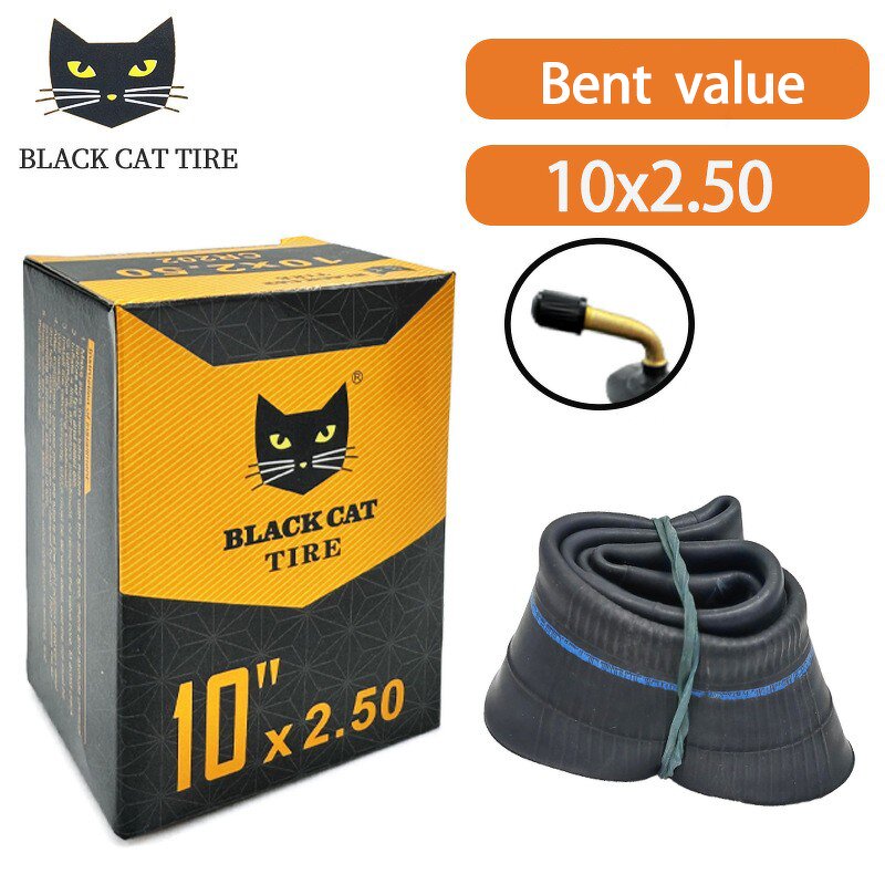 Scooter Inner Tube Manufacturer - Full Size Black Cat 8 Inch 8.5 Inch 10 Inch for Scooter and Motorcycle