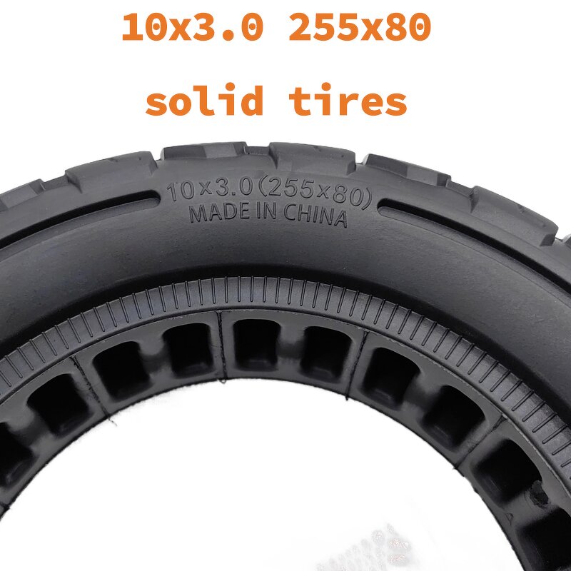 Solid Tire Manufacturer - Rubber Non-Slip Off-road 10X3.0 255x80 for ZERO E-Scooter KUGOO M4 G2 Max Parts