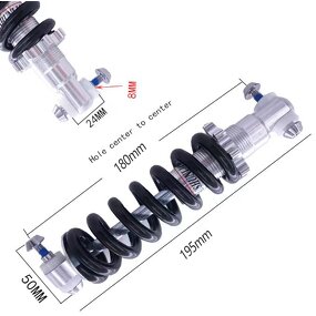 Shock Absorber Manufacturer - Full Size 180mm Motorcycles ATVs 1500LB for Motorcycles ATVs Mountain Road Bike