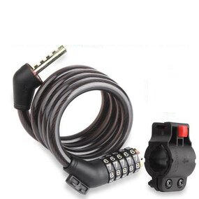 Bike Lock Manufacturer - Safety Anti Theft 5 Digital Code Combination Security Steel Cable
