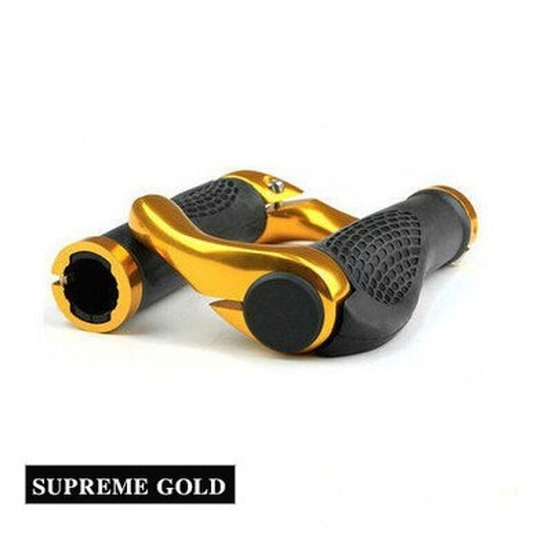 Bicycle Grips Manufacturer - Anti-slip Ergonomic Aluminum Alloy Handlebar Cover Rubber MTB Handlebar Grip