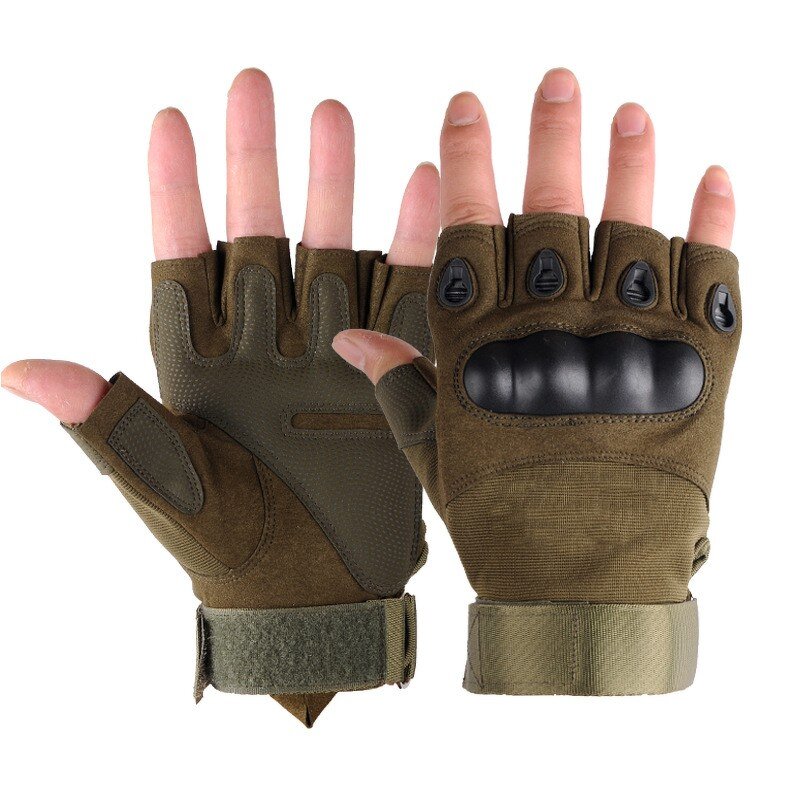 Cycling Gloves Manufacturer - Cheap Half Finger Riding Wear-resistant Non-slip Training Driving Sports Climbing Fighting Fitness