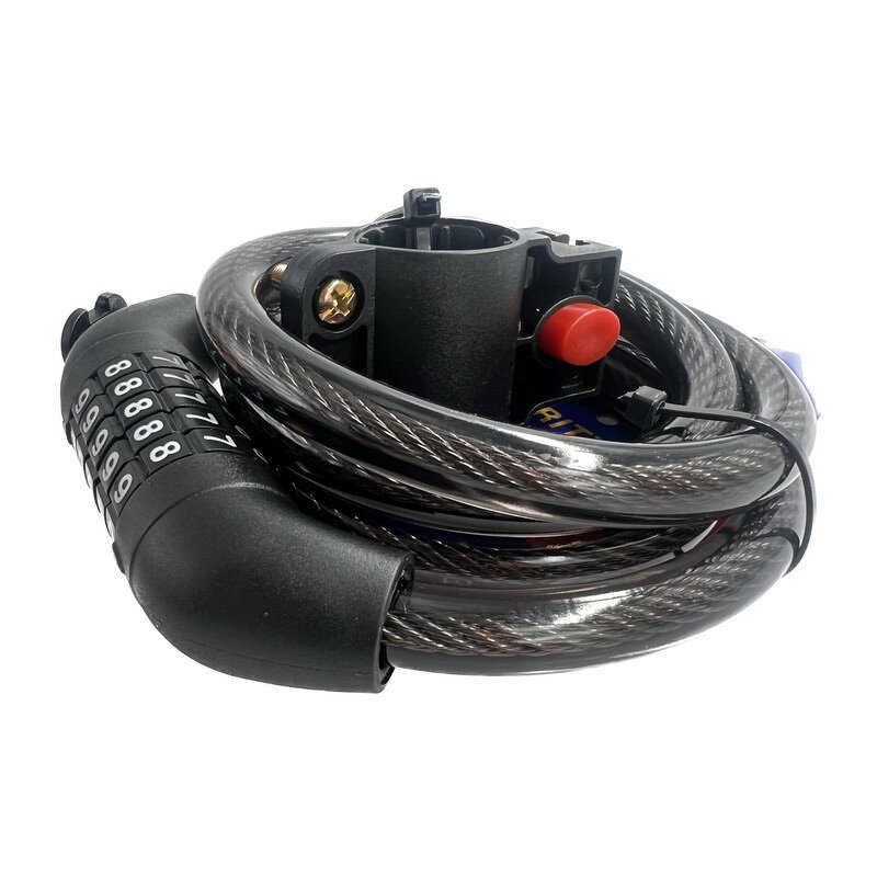 Bicycle Lock Manufacturer - Mountain Bike Theft 5 Digital Code Combination Steel Cable for Mountain Bike Road Bike
