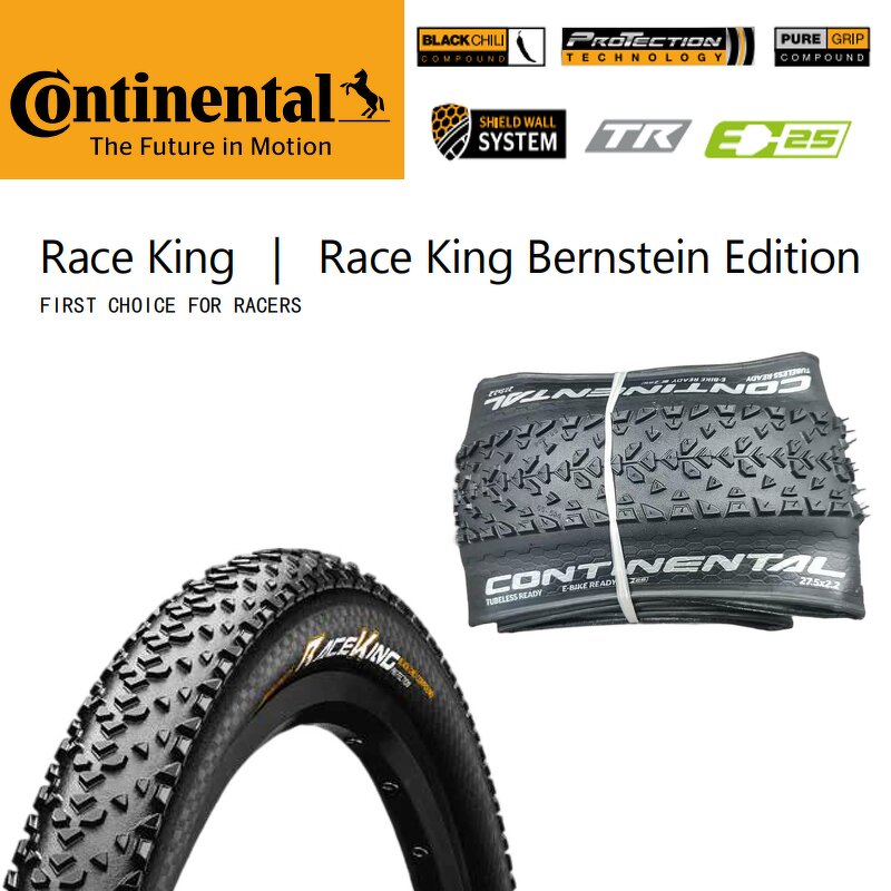 Mountain Bike Tire Manufacturer - Continental Folding Race KING TR 27.5x2.2 29x2.0 29x2.2 TubelessReady