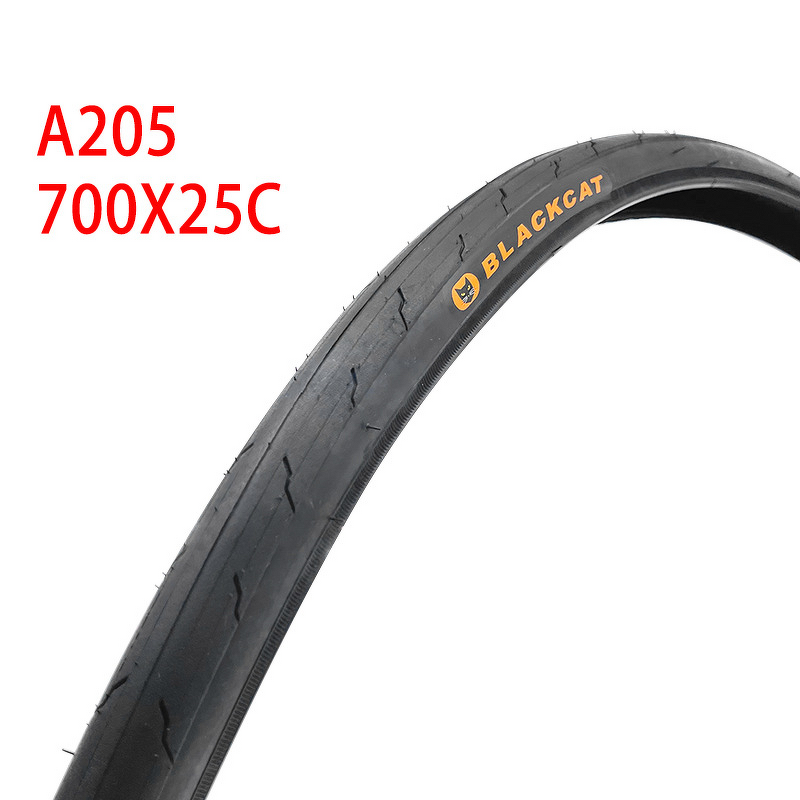 Bicycle Tire Manufacturer - Black Cat 700x25C 28C 32C 35C 38C Anti-Slip Travel Rubber Tube for Road Bikes