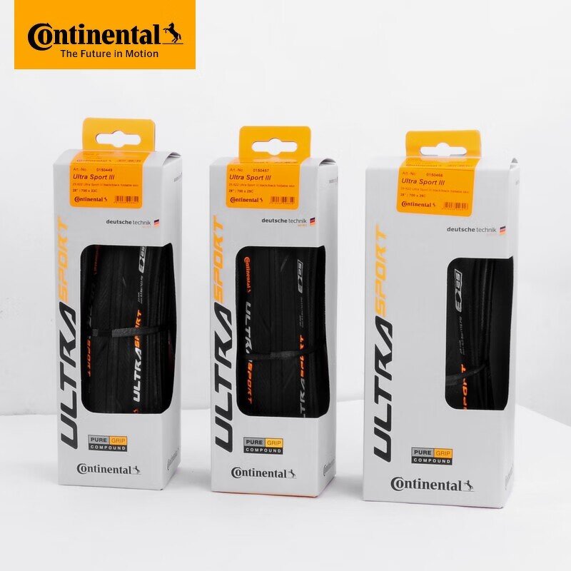 Road Folding Tire Manufacturer - Original Continental Ultra Sport III 700C BLACK BROWN 23-622 25-622 28-622 for Road Bike