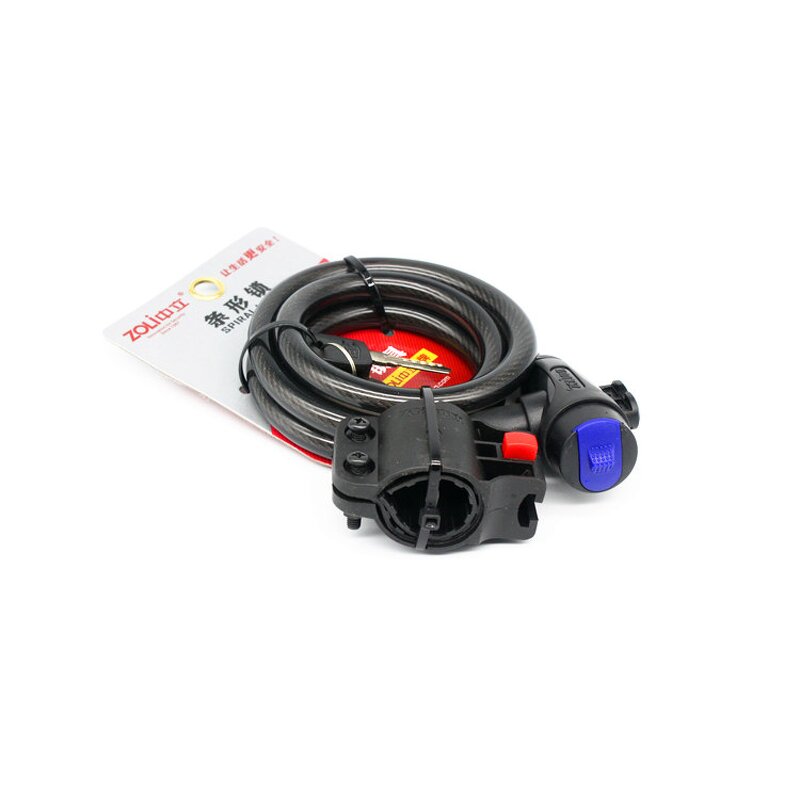 Mountain Bike Lock Manufacturer - New Design Anti-breaking Motorbike Key Lock 12mmx1.2m Chain Cable Anti-theft