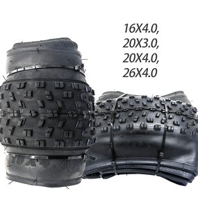 Fat Bike Tires Manufacturer - High Quality 16-inch 20-inch 26-inch 16x4.0 20x3.0 20x4.0 26x4.0 Foldable for E-bike