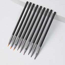 Eyeliner Brushes Manufacturer - EMF 9pcs Professional Precise