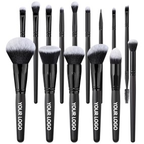 Makeup Brush Set Factory - Portable 10-Piece Soft Hair ABS Bag