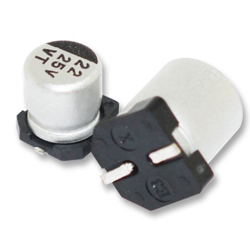 SMD Capacitor - Manufacturer Aluminum Electrolytic 16V-50V 47UF-470UF