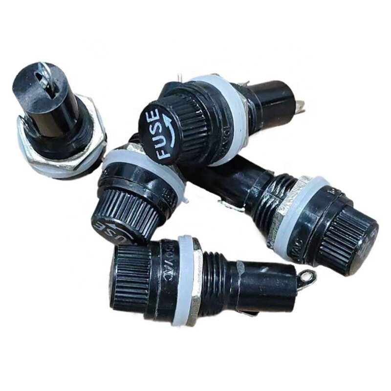 Fuse - Manufacturer 5x20mm 10A 250V Twist-type Socket Glass/Ceramic