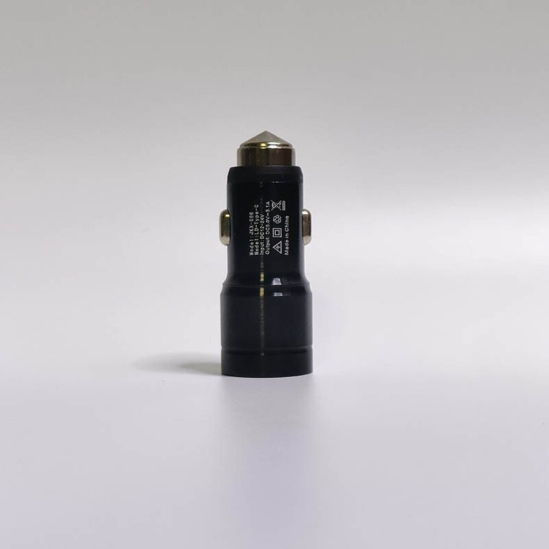 Car Charger - Manufacturer Metal 5V 12W PD USB C A+C Type C Cigarette Lighter