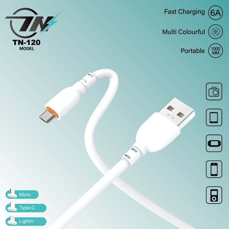 Cable - Manufacturer USB Type-C Data Cable Micro USB 3.0 Fast Charging