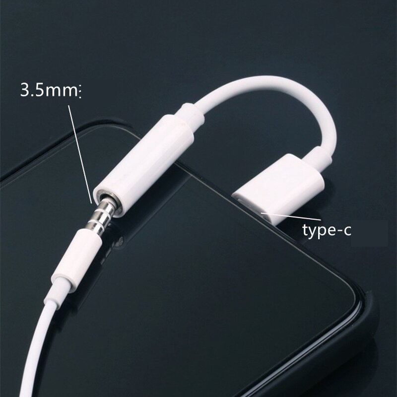 Adapter - Manufacturer Digital 3.5mm Jack Female to Type C Male DAC Chip