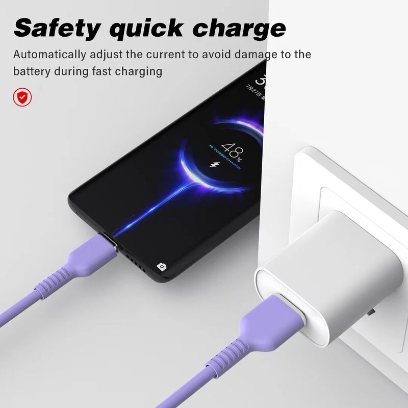 Cable - Manufacturer TPE Jacket Micro USB Type-C Pure Copper for iPhone