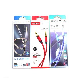 AUX Cable - Manufacturer 3.5mm to 3.5mm Male to Male Stereo for Headphone Car