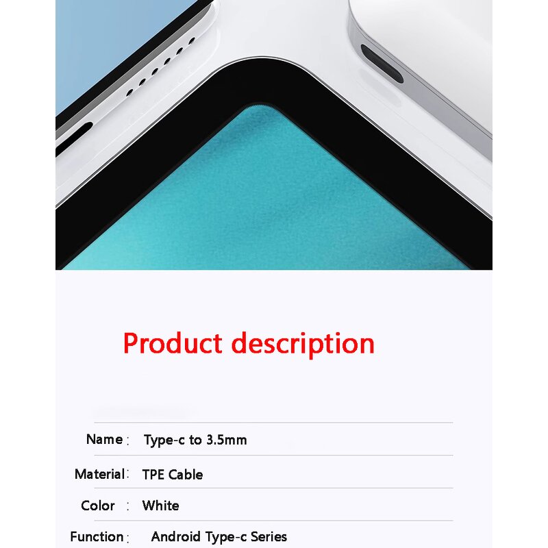 Adapter - Manufacturer Digital DAC USB Type C to 3.5MM for Samsung Google Oneplus