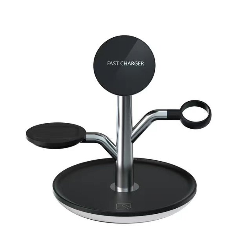Wireless Charger - Manufacturer 15W Magnetic Fast Charging Dock Stand 3-in-1