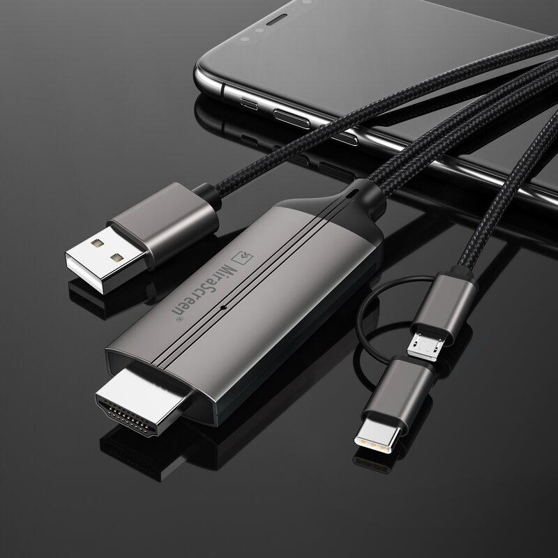 Cable - Manufacturer LD36 2-in-1 USB to HDTV 2m with Wireless Audio