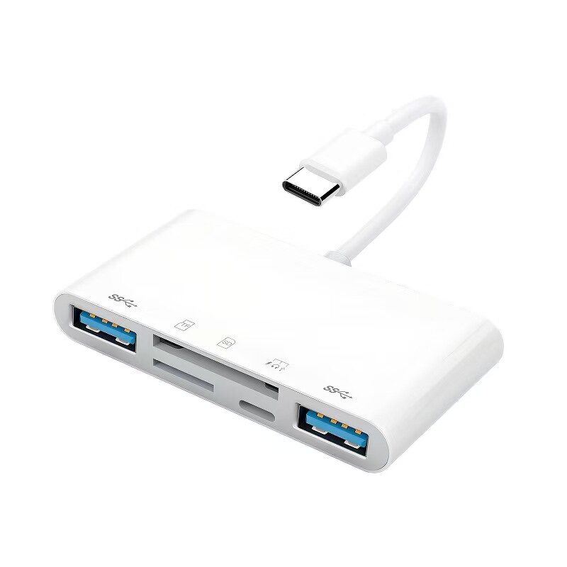Card Reader - Manufacturer 5-in-1 Type-c to OTG SD TF for iPhone iPad Macbook