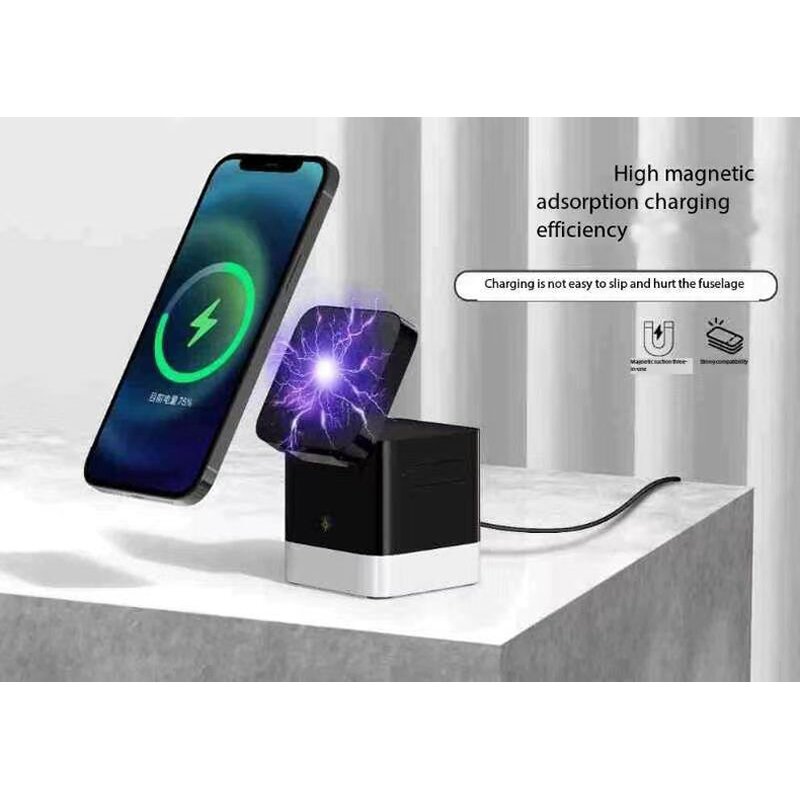 Wireless Charger - Manufacturer Dazzle Triple Magnetic 3-in-1 Foldable Portable 15W