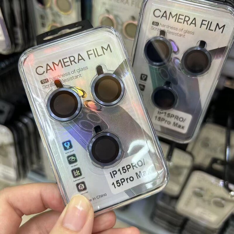 Screen Protector - Manufacturer CD Pattern Camera Lens for iPhone 12-16 Plus Pro Max