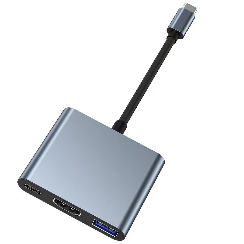 USB Hub - Manufacturer 3-in-1 Type C with HDTV Interface SD Style