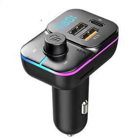 FM Transmitter - Manufacturer C24 Stereo Bass Type C MP3 Player Fast Charging