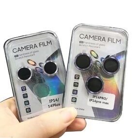 Screen Protector - Manufacturer CD Pattern Camera Lens for iPhone 12-16 Plus Pro Max