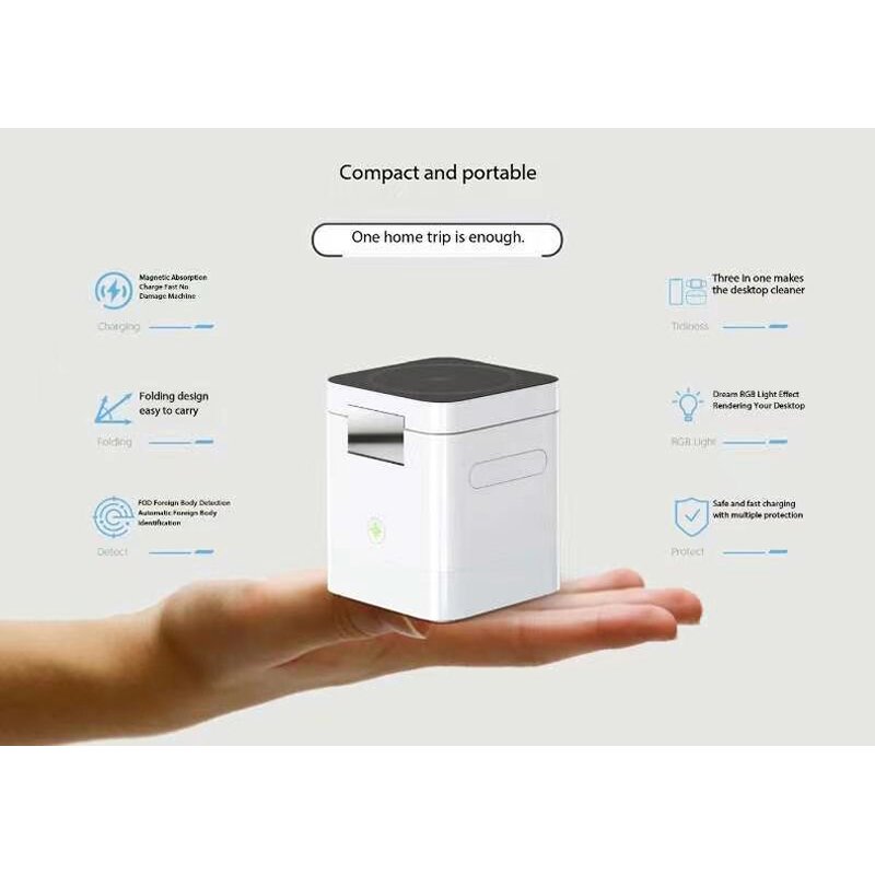 Wireless Charger - Manufacturer Dazzle Triple Magnetic 3-in-1 Foldable Portable 15W