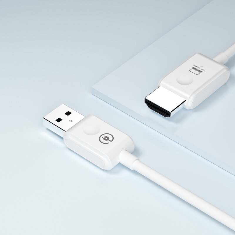 Wireless Transmitter - Manufacturer 1080P Extender Same Screen HD-MI USB Adapter