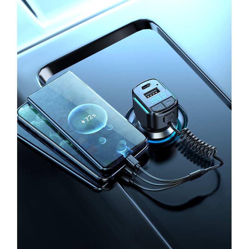 Car Charger - Manufacturer FM Transmitter 25W USB Super Quick Charge QC4.0 QC3.0