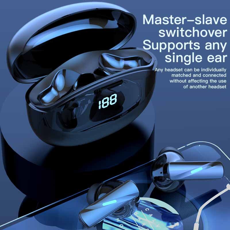 Earbuds - Manufacturer MT80 Pro TWS ANC+ENC Active Noise Cancelling Gaming Sports