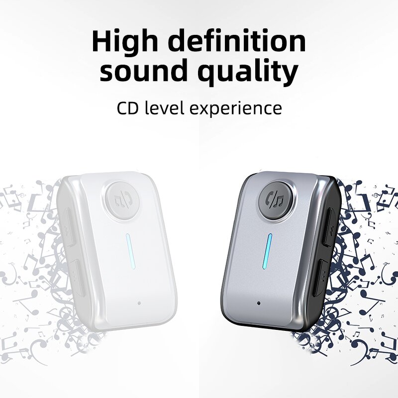 Bluetooth Receiver - Manufacturer 5.3 Wireless 3.5mm Audio AUX for Car Audio