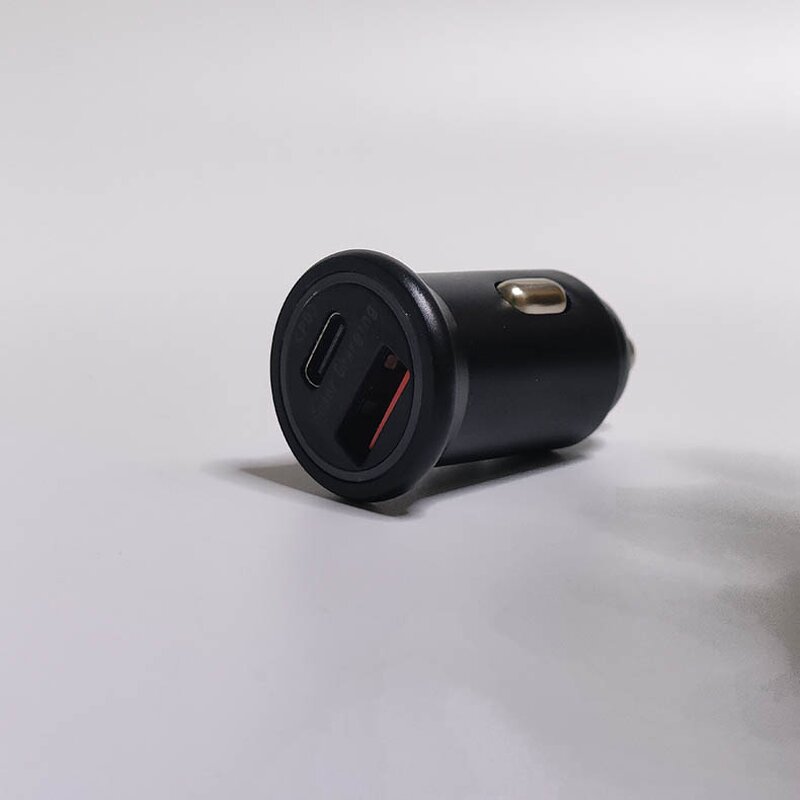 Car Charger - Manufacturer Mini Zinc Alloy 45W A&C 30w USB-c 15w QC3.0 PD PPS