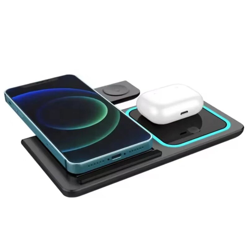 Wireless Charger - Manufacturer Portable 15W 3-in-1 Foldable Magnetic Fast Wireless