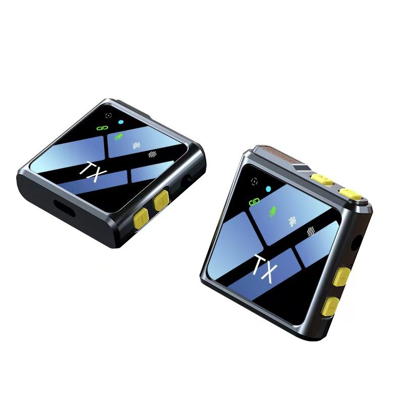 Microphone - Manufacturer R8 Mini Lapel Mic 2.4G Wireless Stereo for Interviews