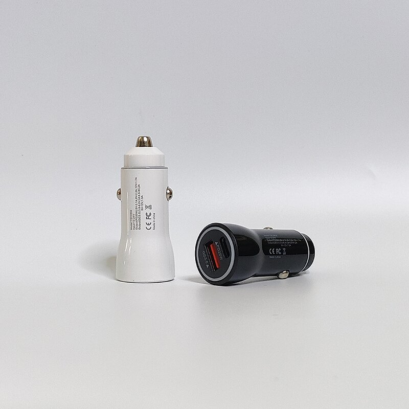 Car Charger - Manufacturer 12W PD USB C A+C Type C Cigarette Lighter