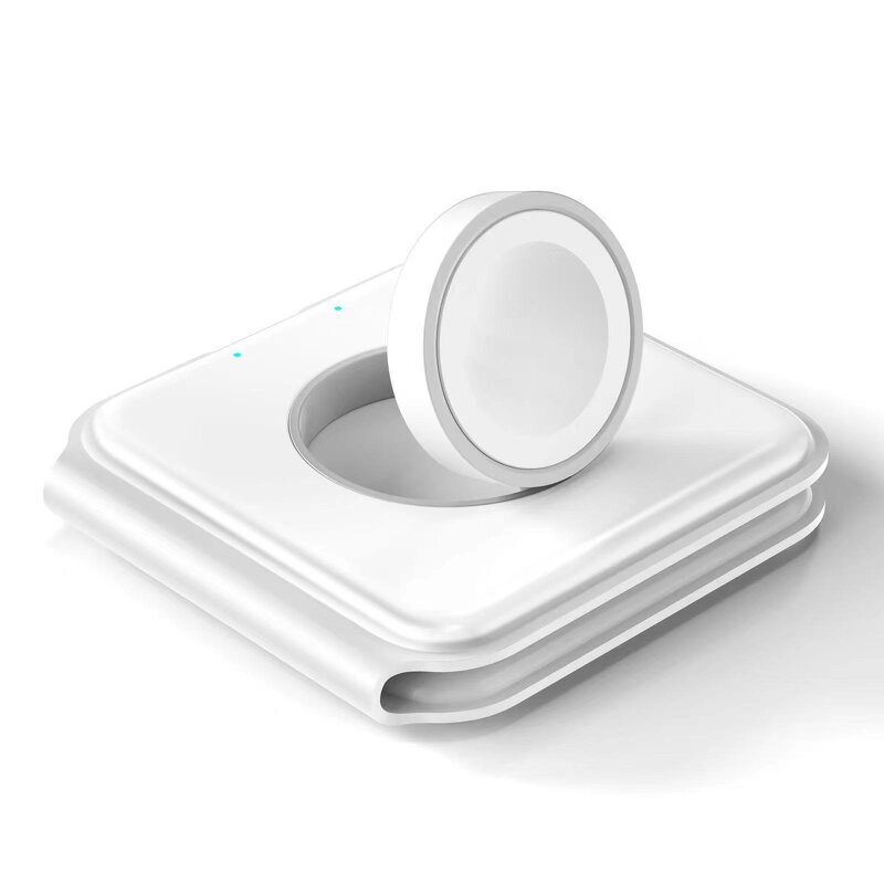 Wireless Charger - Manufacturer GRAFENT Portable Travel 3-in-1 15w Folded Double Phone